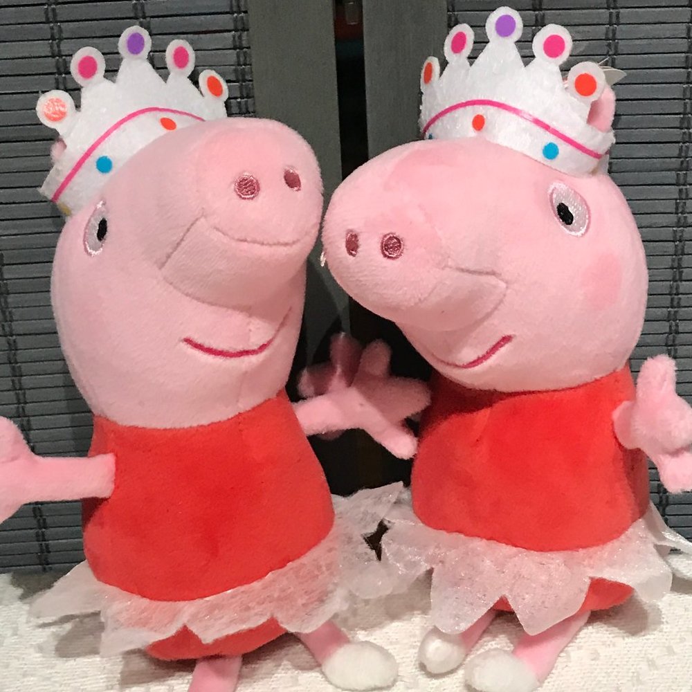 Bundle: 2 Small Ballerina Peppa Pig